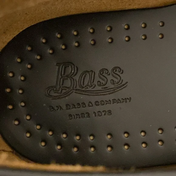 Bass Weejens Classic Black Tassel Loafers, nice condition - Picture 5 of 9